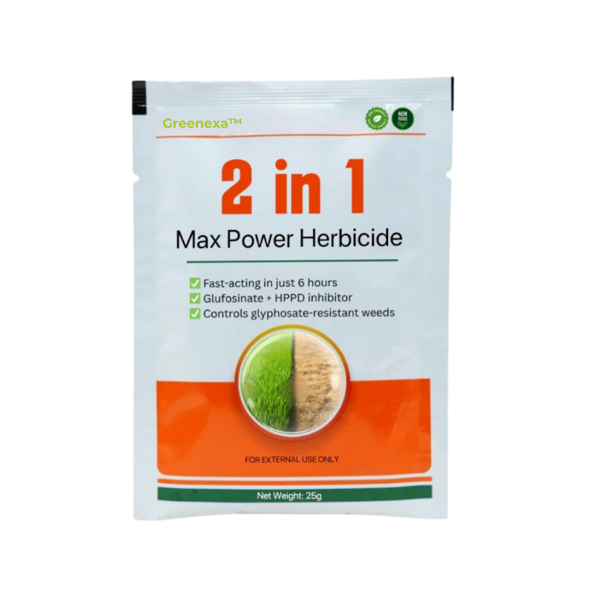 Greenexa™ 2-in-1 Maximum Power Weed Killer | See Weeds Die in Just 6 Hours!