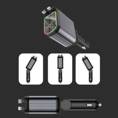 TurboDrive™ 120W | 4-in-1 Charger, Super-Fast, RGB Starry Sky!