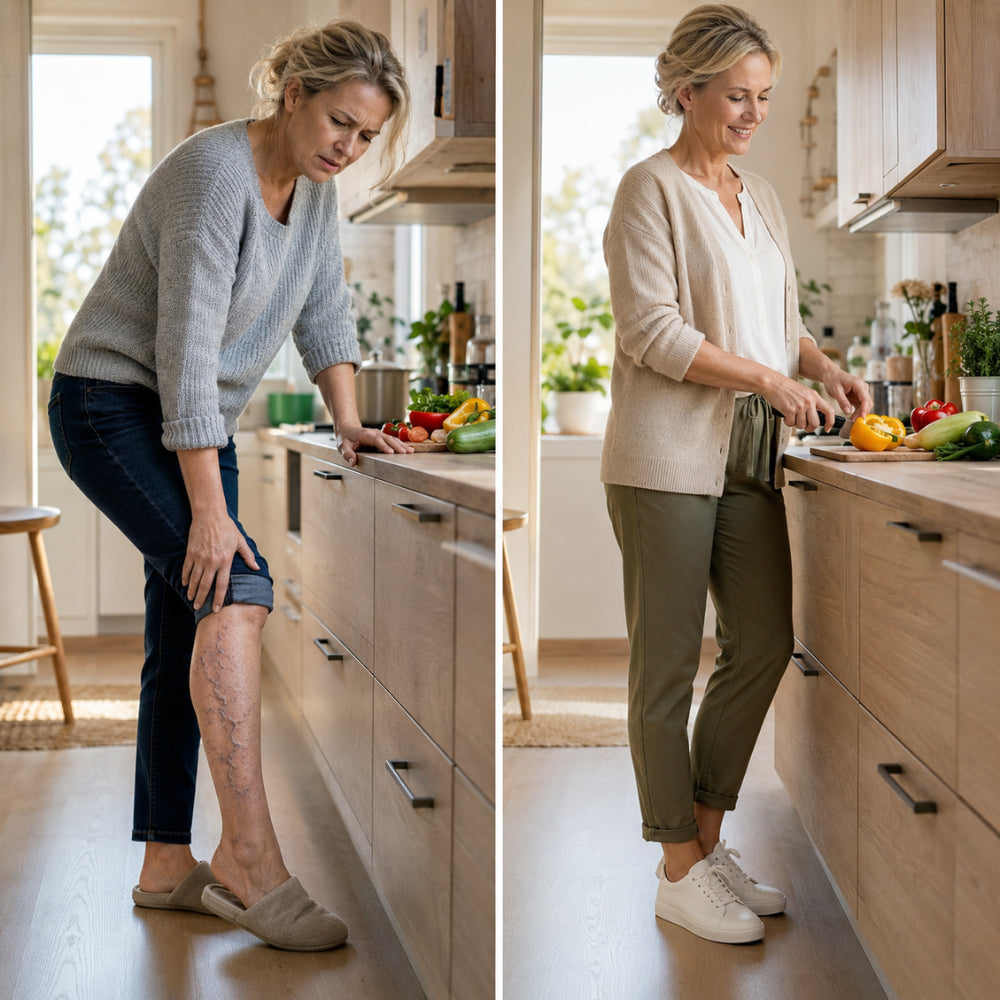 VenoEase™ | Reduce the appearance of varicose veins by up to 98% in 5 days and show your legs with pride again