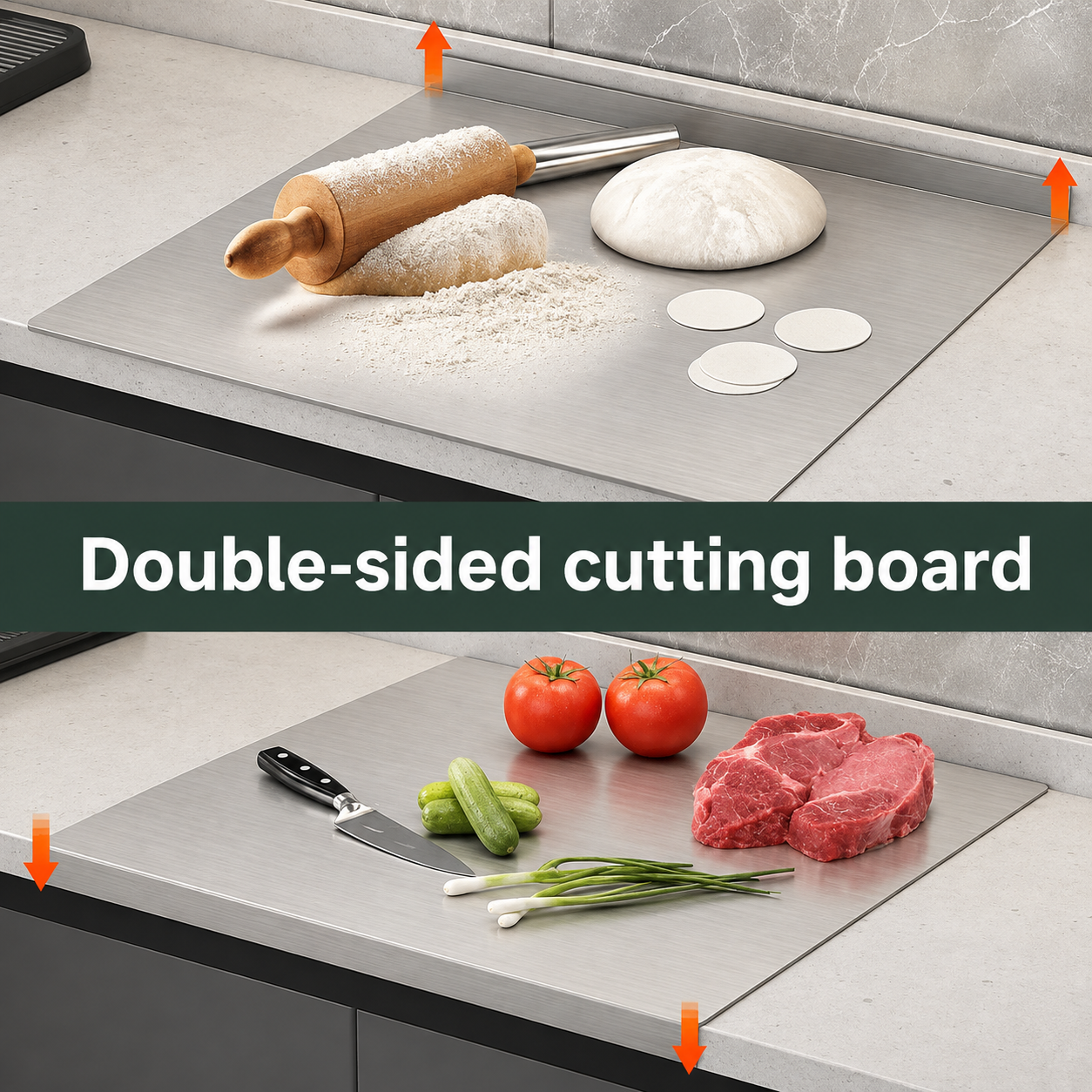 SteelCut™ | The smart choice for a clean kitchen.