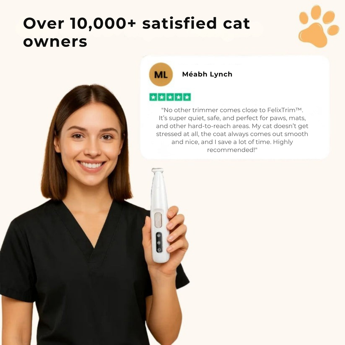 FelixTrim™ Protect your cat from dirt and irritation