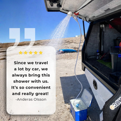 Aquvanta™ Portable Water Pump: Kit with Hose & Nozzle