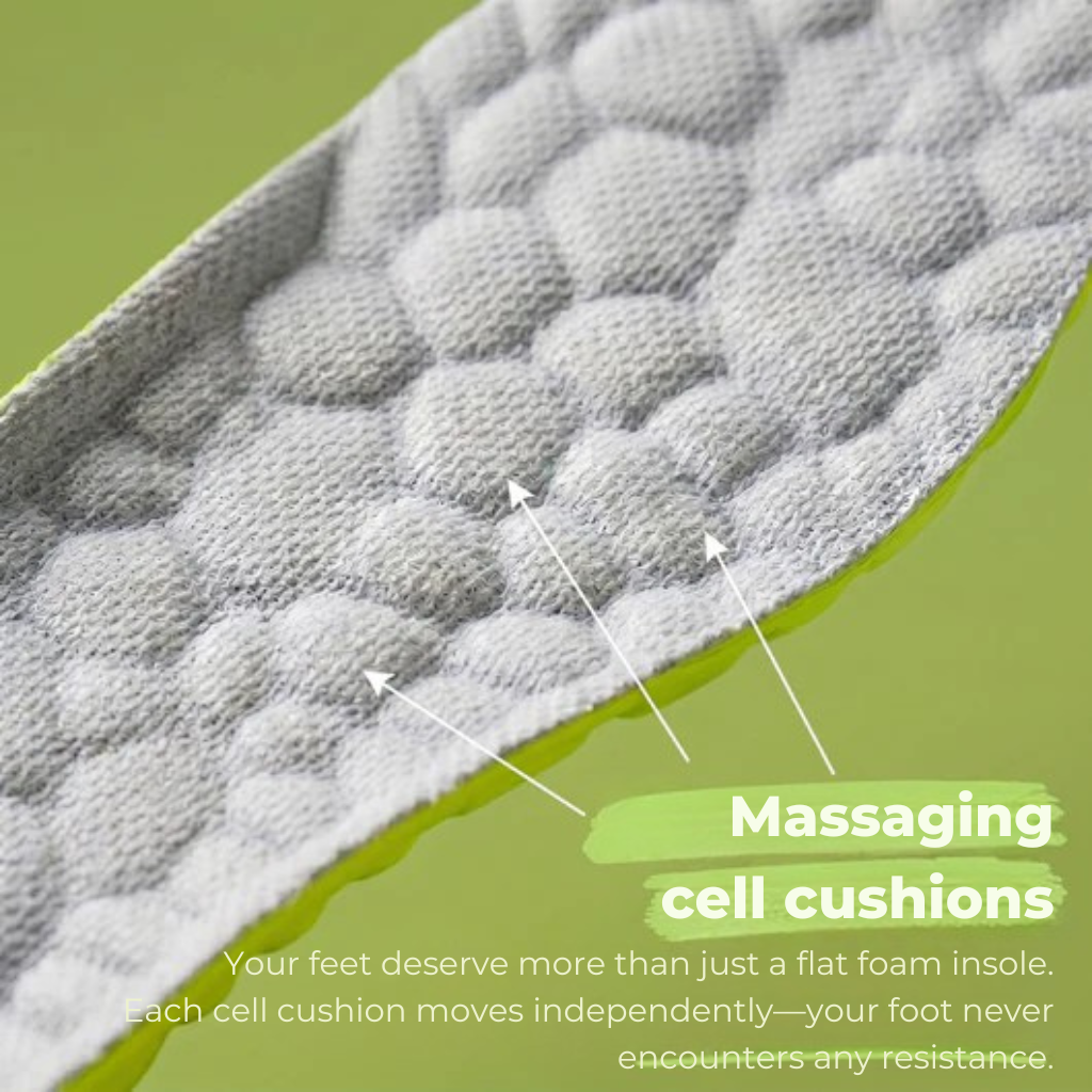 StrideSupport™ - Massaging Insoles