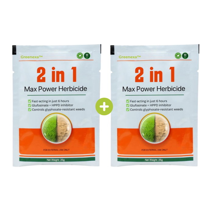 Greenexa™ 2-in-1 Maximum Power Weed Killer | See Weeds Die in Just 6 Hours!