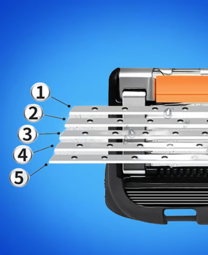 FlexiShave™ – Precision Razor with Contour Adaptation Technology