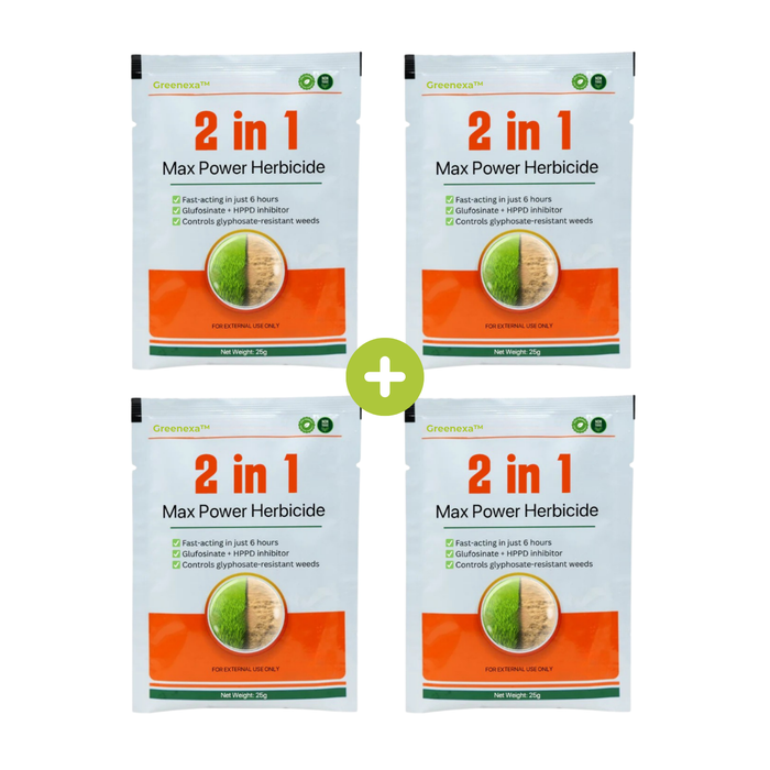 Greenexa™ 2-in-1 Maximum Power Weed Killer | See Weeds Die in Just 6 Hours!