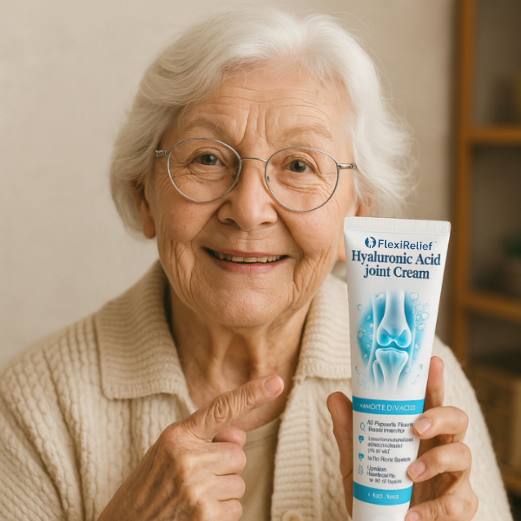 FlexiRelief™ Joint Cream | Reduces knee pain by up to 87% – within just 48 hours!