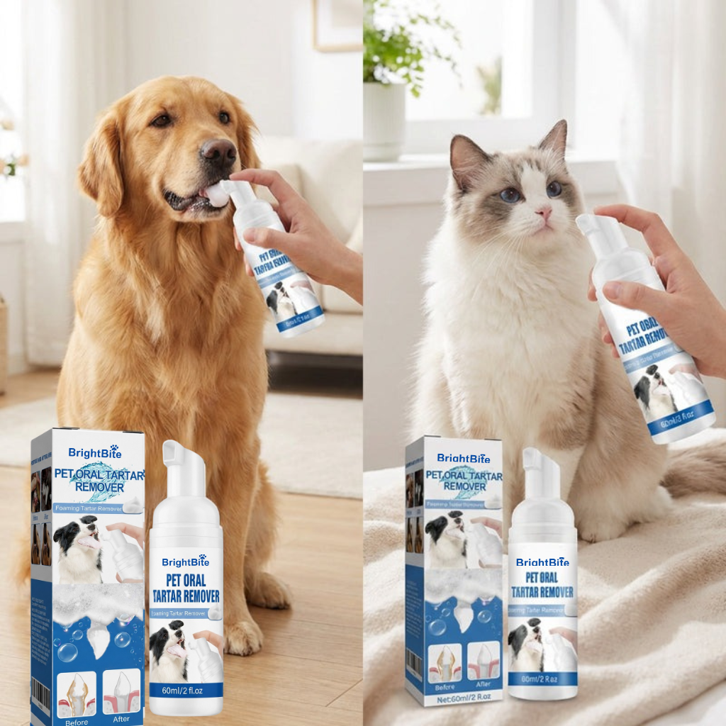 BrightBite™ Foaming Tartar Remover for Pets