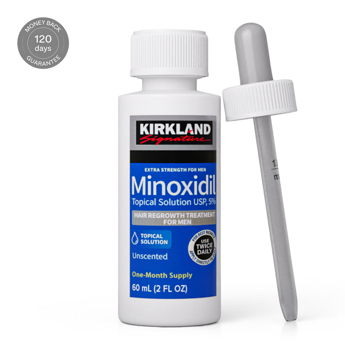 HårVäxt™ – Minoxidil lotion 5 % (1 månads förråd)