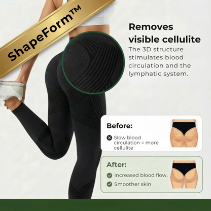 ShapeForm™ 3D Sculpt Leggings – Shape your silhouette effortlessly