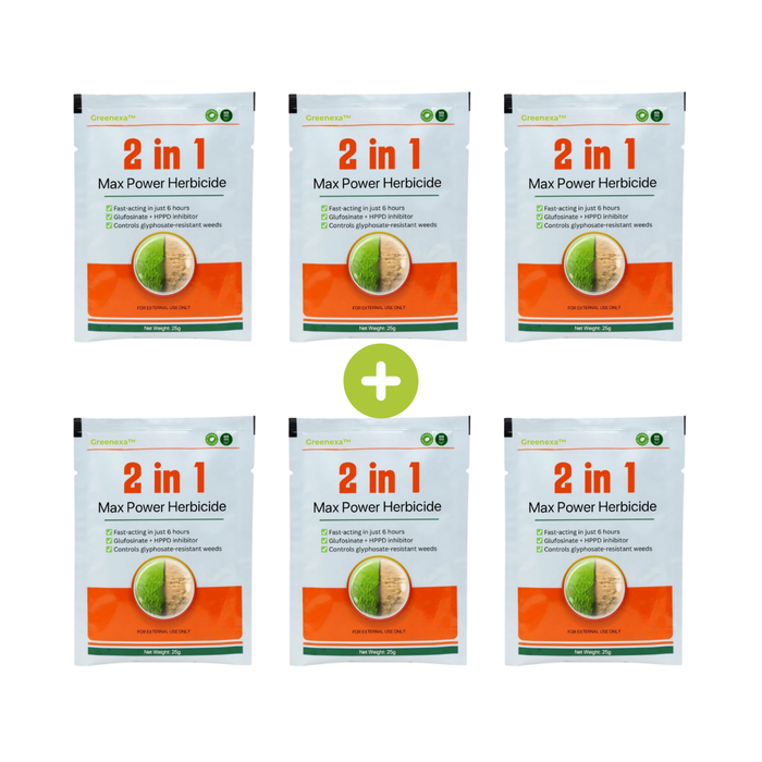 Greenexa™ 2-in-1 Maximum Power Weed Killer | See Weeds Die in Just 6 Hours!