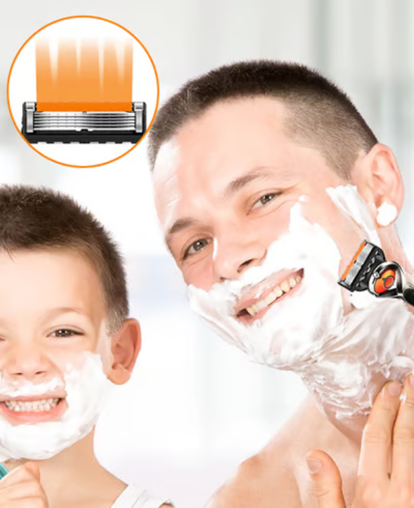 FlexiShave™ – Precision Razor with Contour Adaptation Technology