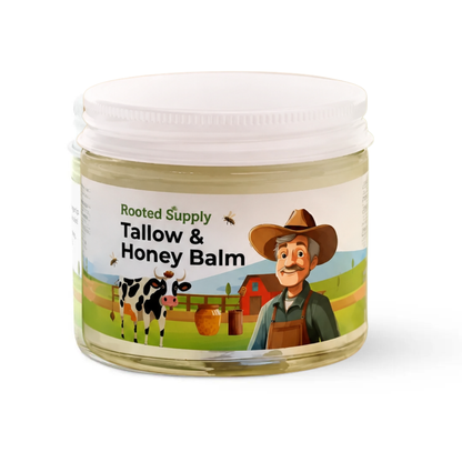 Rooted Supply™ Tallow & Honey Balm