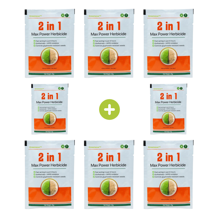Greenexa™ 2-in-1 Maximum Power Weed Killer | See Weeds Die in Just 6 Hours!