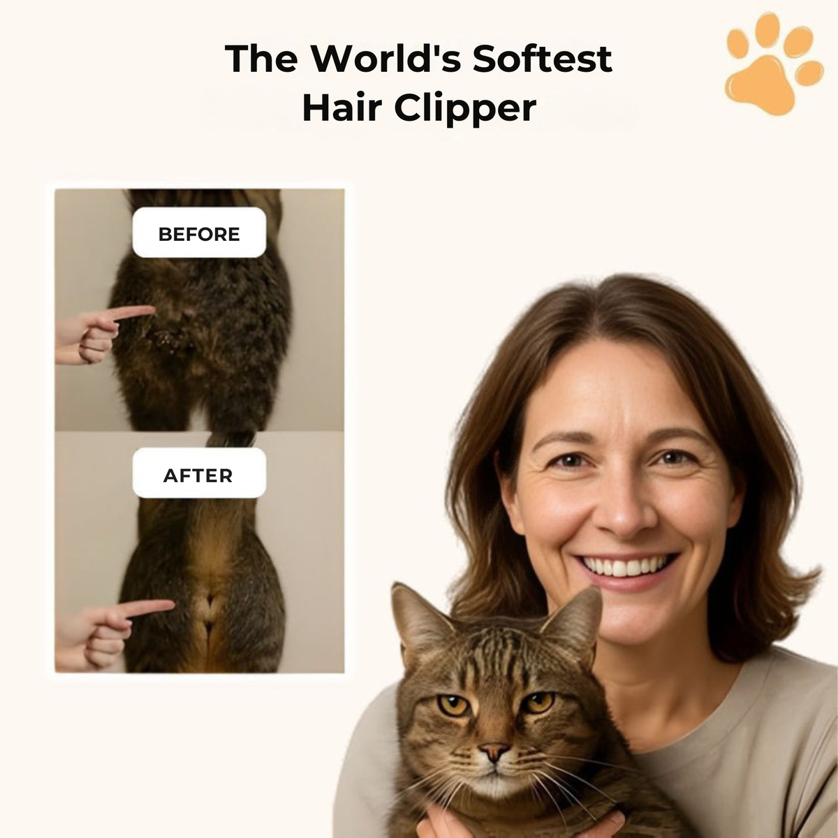 FelixTrim™ Protect your cat from dirt and irritation