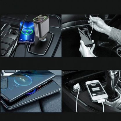 TurboDrive™ 120W | 4-in-1 Charger, Super-Fast, RGB Starry Sky!