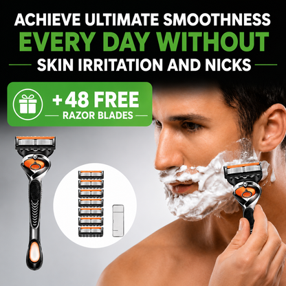 FlexiShave™ – Precision Razor with Contour Adaptation Technology