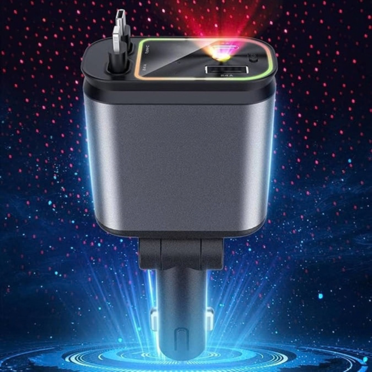 TurboDrive™ 120W | 4-in-1 Charger, Super-Fast, RGB Starry Sky!