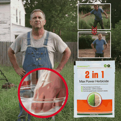 Greenexa™ 2-in-1 Maximum Power Weed Killer | See Weeds Die in Just 6 Hours!