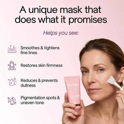 ViaGlow™ Bio-Collagen Mask + Brush