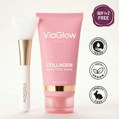 ViaGlow™ Bio-Collagen Mask + Brush