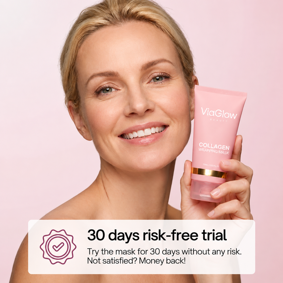 ViaGlow™ Bio-Collagen Mask + Brush