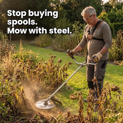 TrimCrest™ – Stop Mowing With Plastic, Switch to Steel