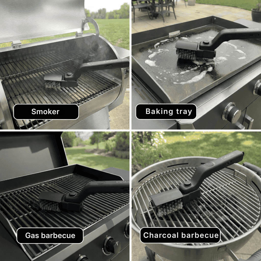 GrillSpin™ | The Quick Solution for a Spotless Grill.
