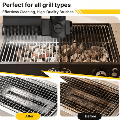 GrillSpin™ | The Quick Solution for a Spotless Grill.