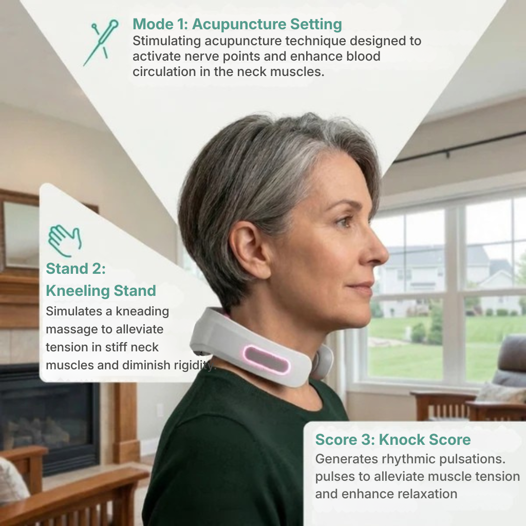 Relivora™ | Neck massager for relaxation and comfort