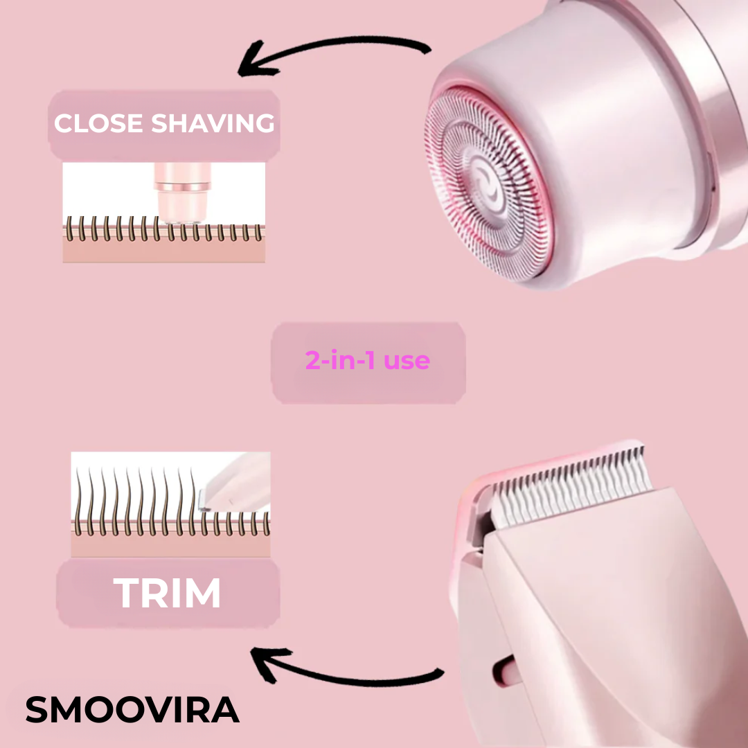 Smoovira™ 2-in-1 Body Shaver