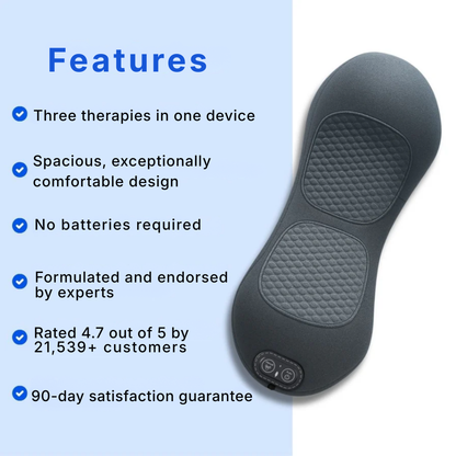 SpineFlex™ 3-in-1 Back Massager | Supports Spinal Comfort & Relaxation