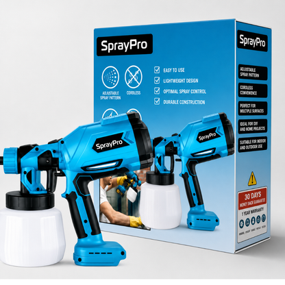 SprayPro™  | Cordless paint sprayer