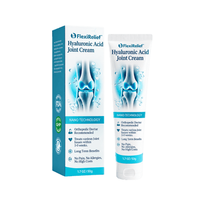 FlexiRelief™ Joint Cream | Reduces knee pain by up to 87% – within just 48 hours!