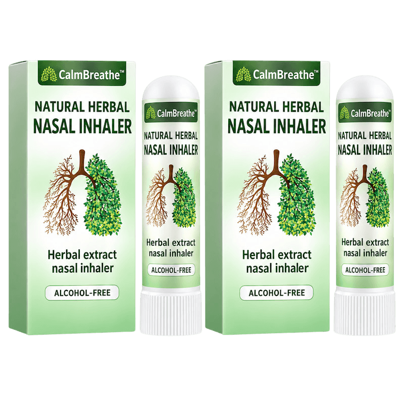 CalmBreathe™ Lung Detox Inhaler | 97% fewer contaminants: breathe freely in just 15 minutes!