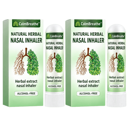 CalmBreathe™ Lung Detox Inhaler | 97% fewer contaminants: breathe freely in just 15 minutes!