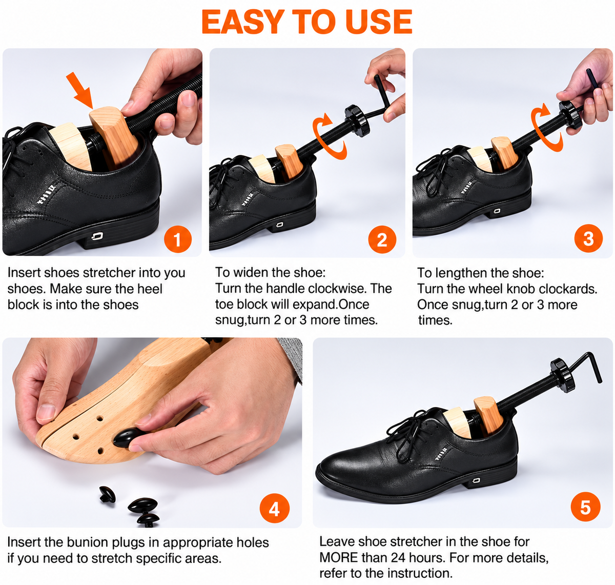 ShoeStretch™ Never have shoes that are too tight again!