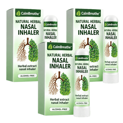 CalmBreathe™ Lung Detox Inhaler | 97% fewer contaminants: breathe freely in just 15 minutes!