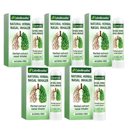 CalmBreathe™ Lung Detox Inhaler | 97% fewer contaminants: breathe freely in just 15 minutes!
