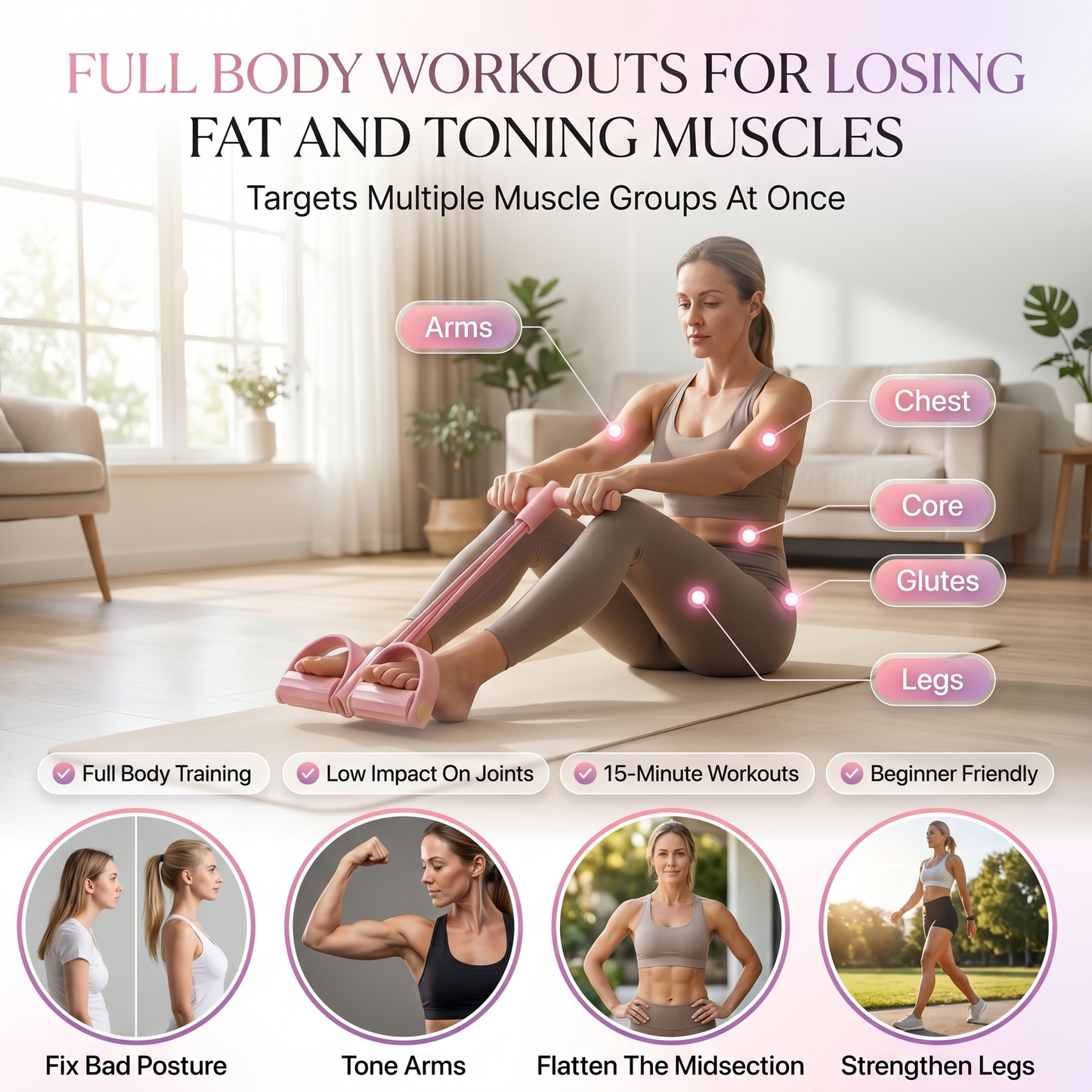 Corevia™ Full Body Toning Exercise Band