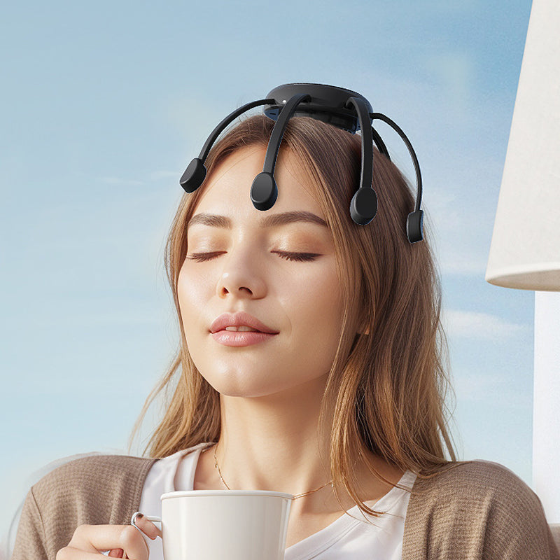 HeadRelief™ - Release tension in your head—a smart massage tool that provides a relaxing kneading massage at home