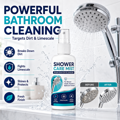 LimeAway™ Fast-acting limescale remover in spray form for shower heads and faucets