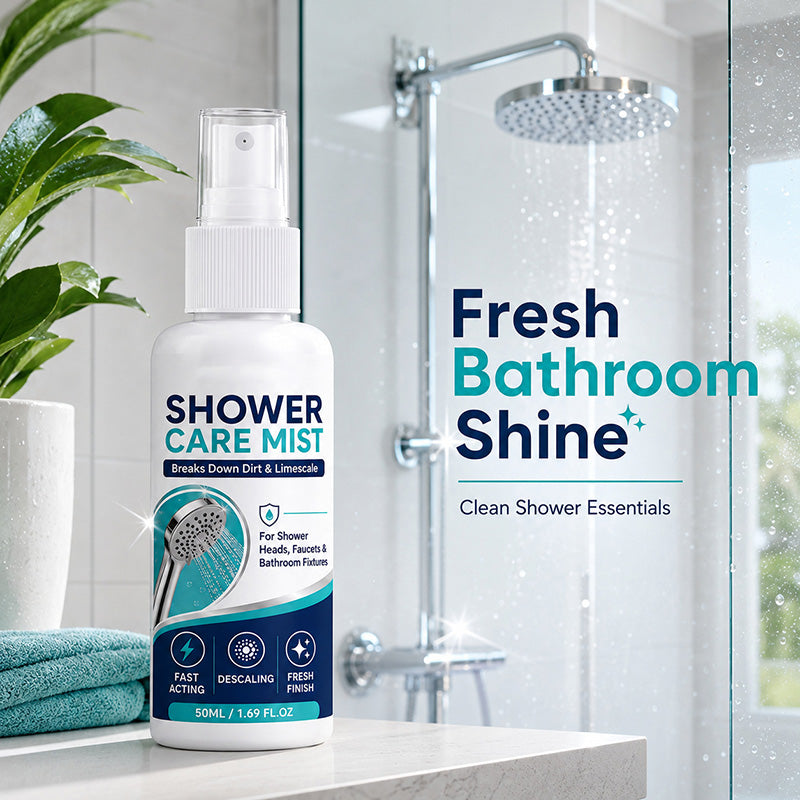 LimeAway™ Fast-acting limescale remover in spray form for shower heads and faucets
